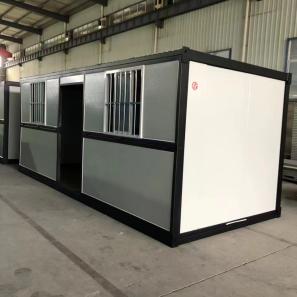  Anshiju 20ft X Folding Container Prefab House Cheap Price Mobile Home Modular House Temporary Dormitory Tiny Home