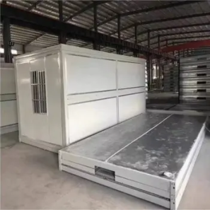Cheap Price Factory X Folding Container Prefab House Temporary Dormitory Camping Steel Roof Mobile Home Modular House