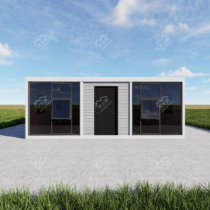  New flat roof supporting multinational certificationExpandable Container House