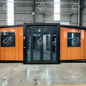 20Ft Cost-effective Prefab Houses Flat Modern Forest Camp Cabin   